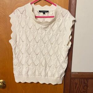 Marc New York Cream Knit Sweater